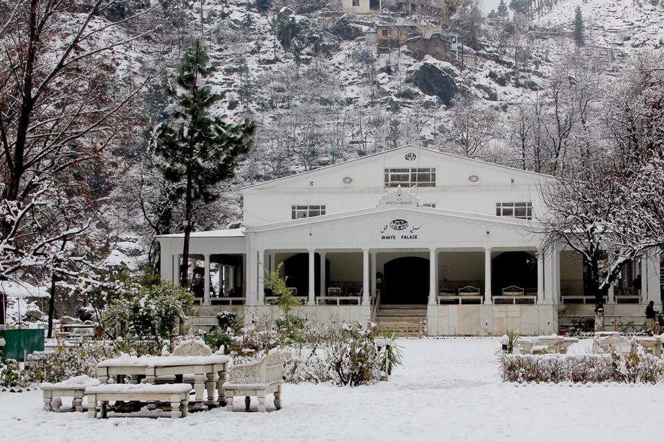 Marghazar White Palace in Swat